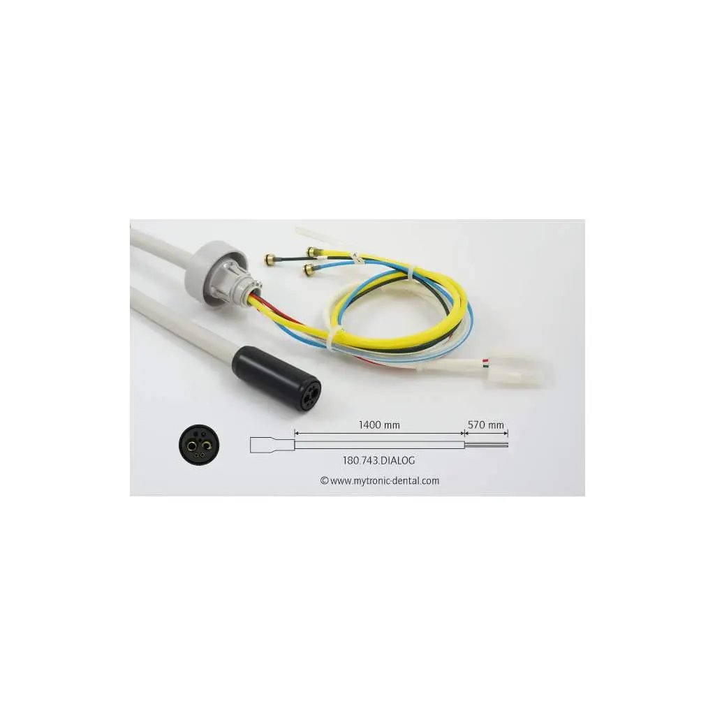 Turbineschlauch 4-Loch mit Licht