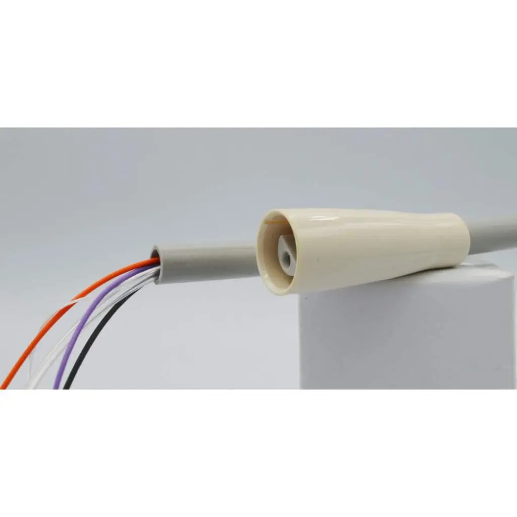 Satelec ZEG Schlauch, dunkelgrau RAL 7038, offene Enden