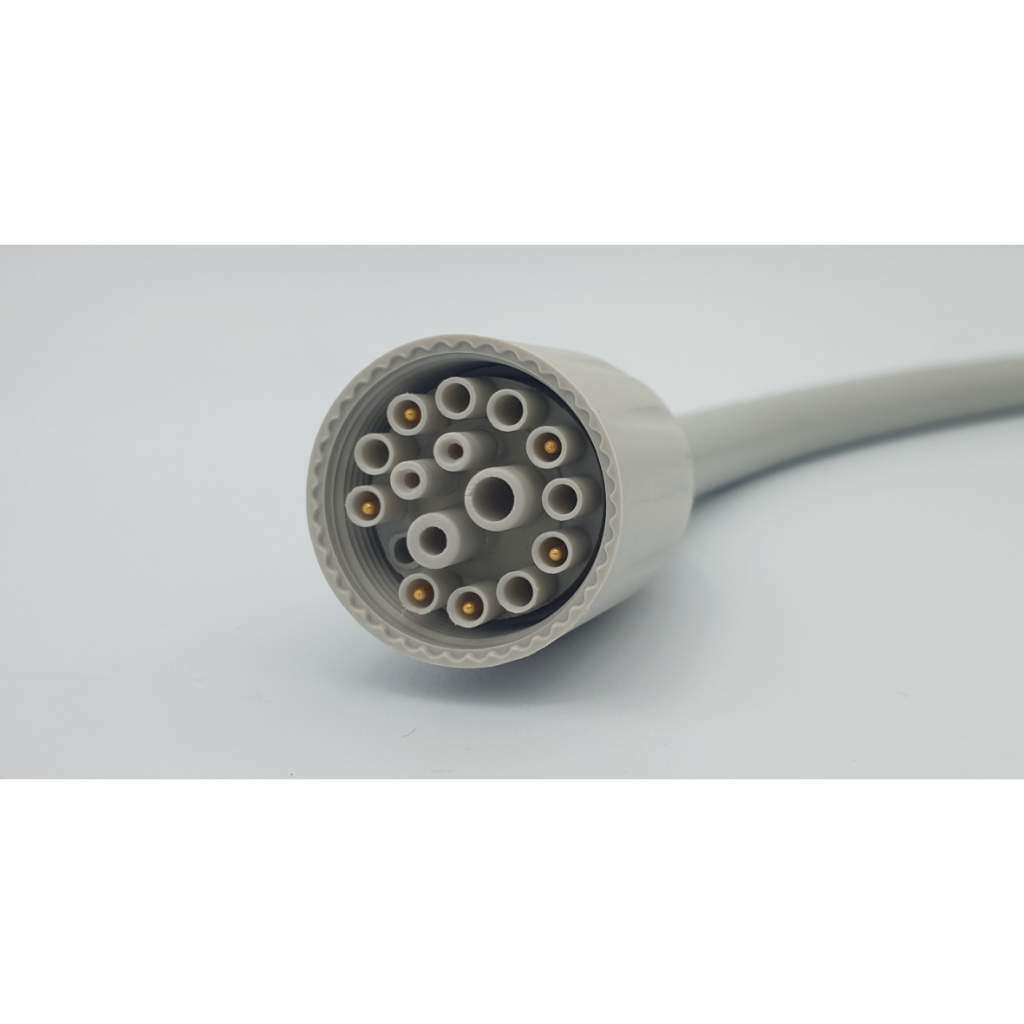 IMMS,Motorschlauch mit Licht, grau RAL 7038 für Anthos Länge 1200 mm