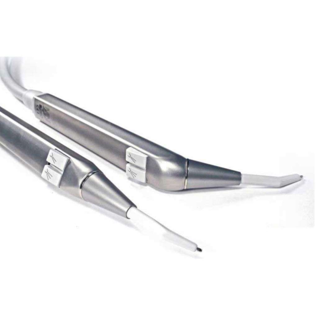 Luzzani ® Miniligth 3F Spritze "abgewinkelt" mit Schlauch Länge 1250 mm Farbe RAL RAL7035 für Kavo Einheiten