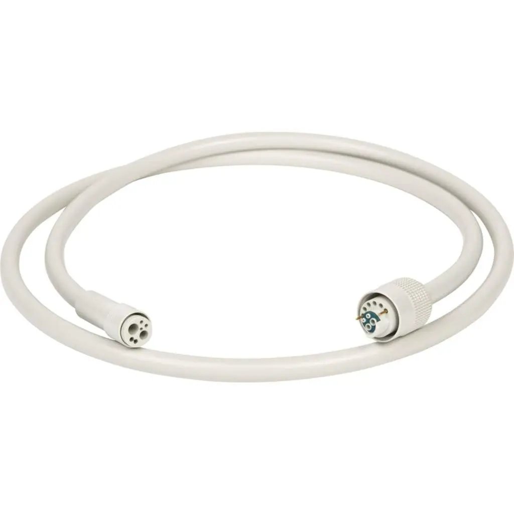 Lichttubinenschlauch Ultradent, hellgrau, Kupplung MK, 1,3 m