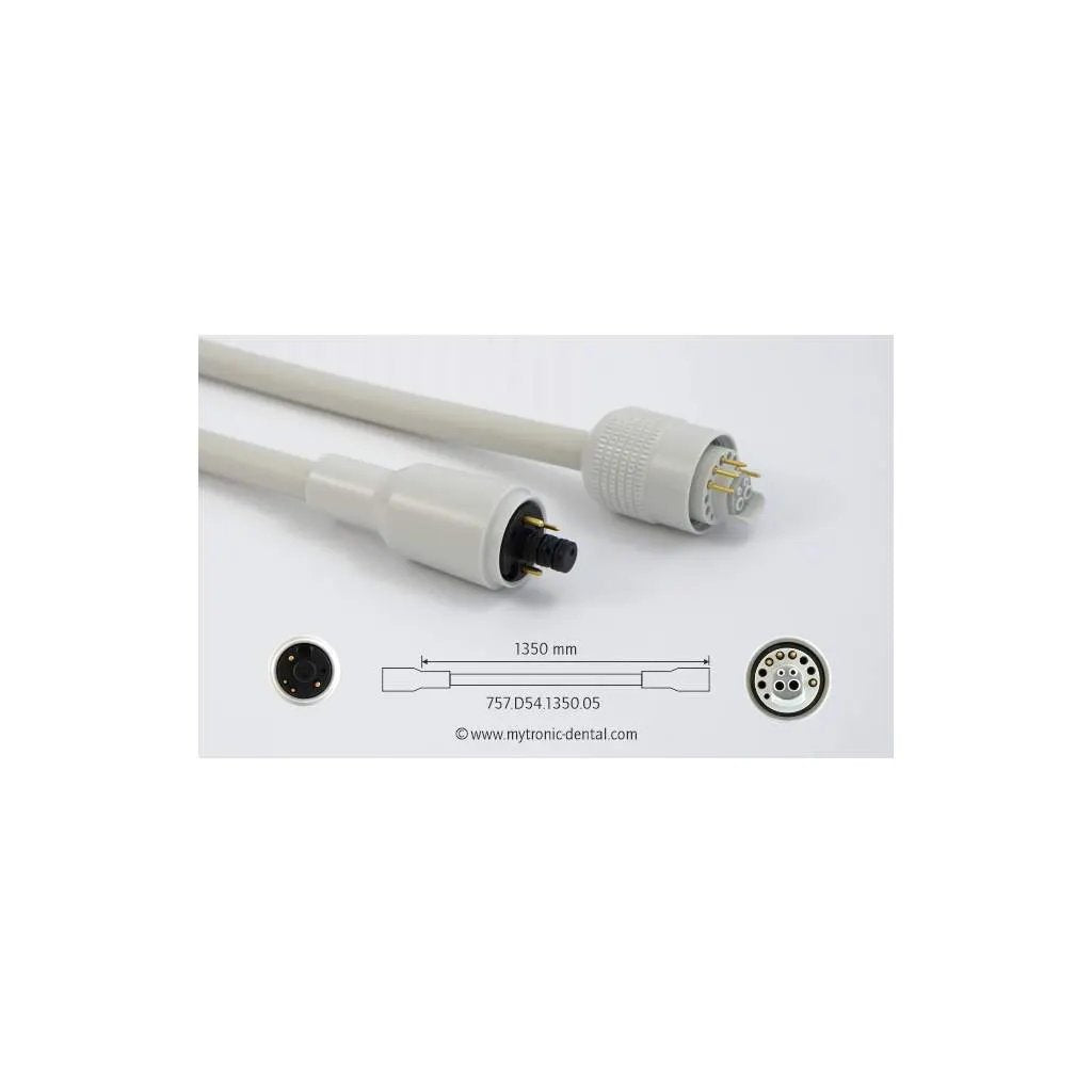 Motorschlauch Ultradent, Kavo 190/196/200, hellgrau, Kupplung MK, 1,35 m