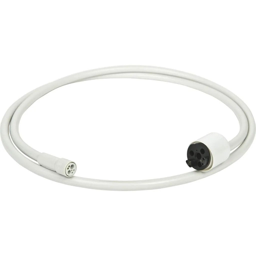 Lichtturbinenschlauch Ultradent, hellgrau, Kupplung VK, 1,3 m