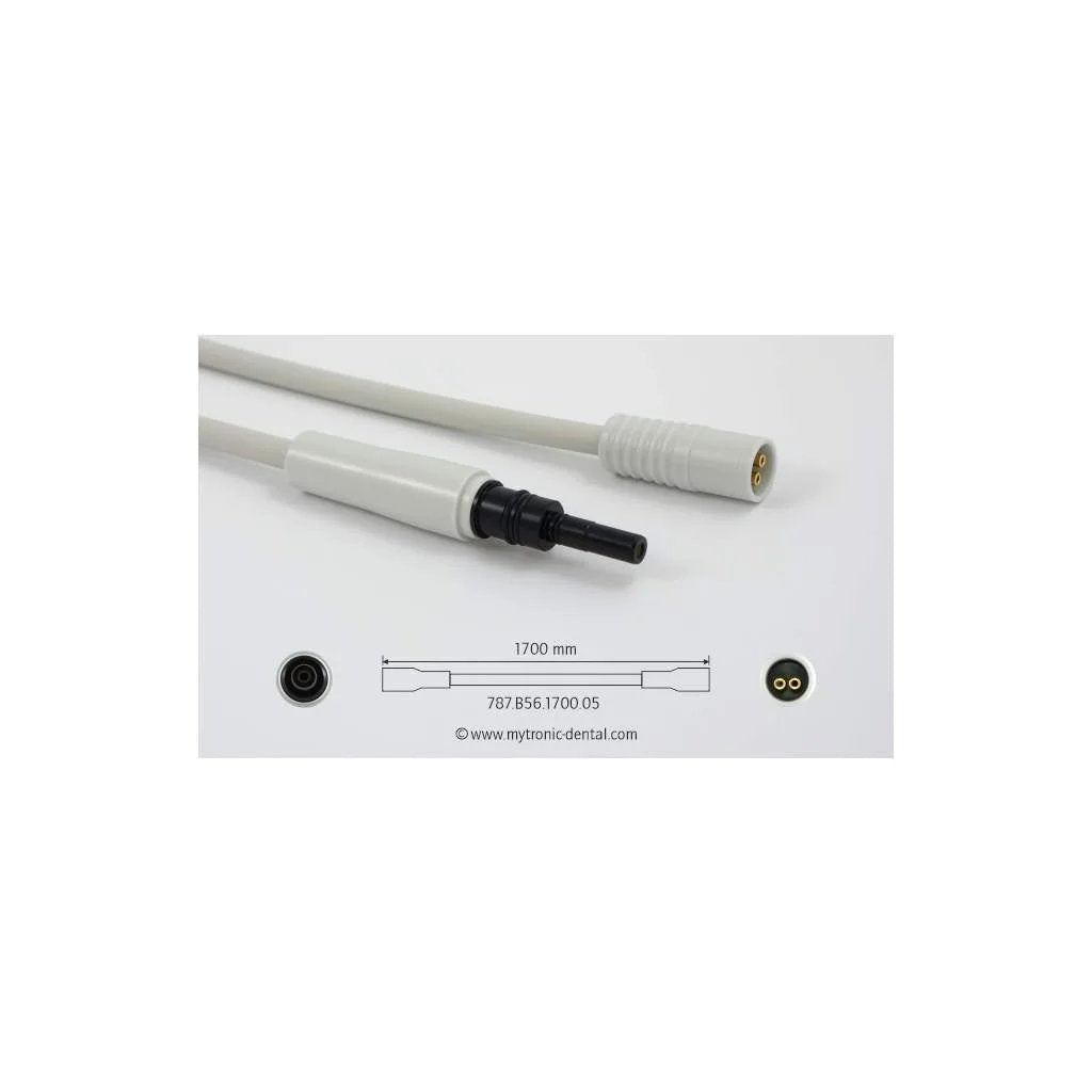 Schlauch für EMS® EM-094 AIR-FLOW® Original Hülse grau, geräteseitige ZE-Kupplung grau, 1700 mm, grau 7035