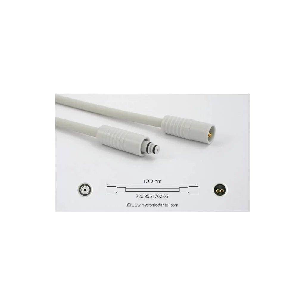 Schlauch für EMS® EM-094 AIR-FLOW® alte Ausführung, grau, geräteseitige ZE-Kupplung grau, 1700 mm, grau 7035